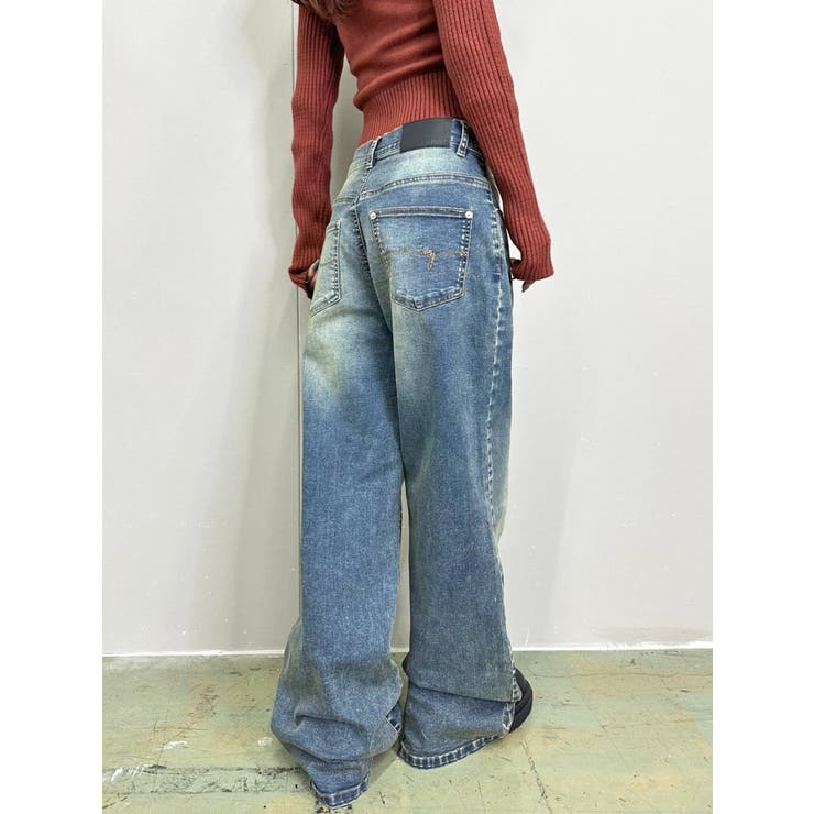 ヴィンテージライク加工ワイドパンツ | EGOIST | 詳細画像14 