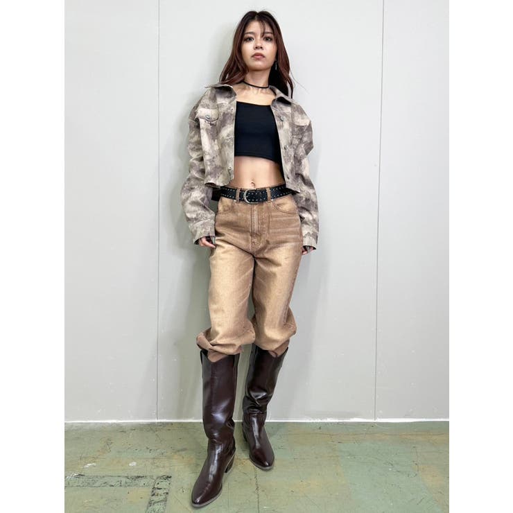 ヴィンテージライク加工ワイドパンツ | EGOIST | 詳細画像20 