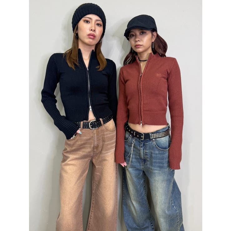 ヴィンテージライク加工ワイドパンツ | EGOIST | 詳細画像4 