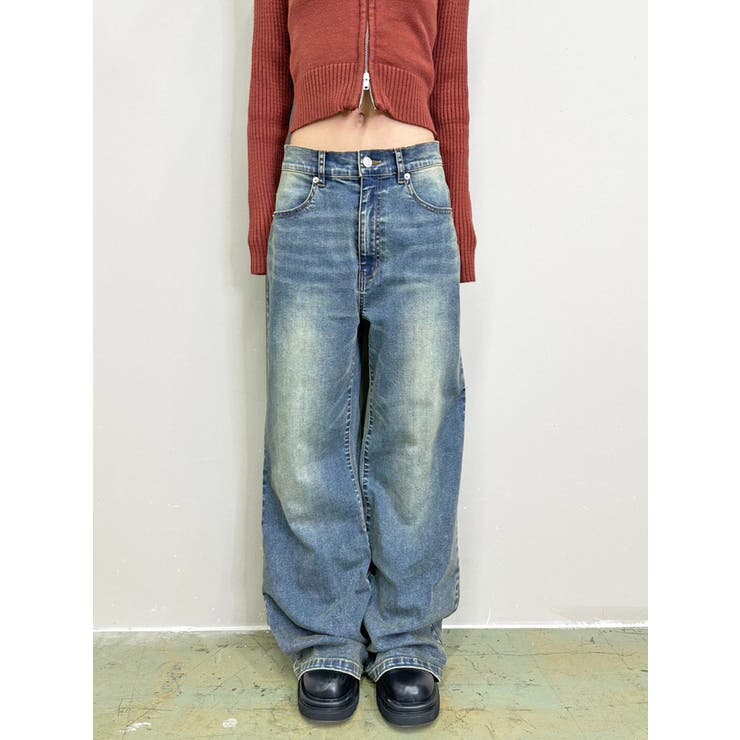 ヴィンテージライク加工ワイドパンツ | EGOIST | 詳細画像5 