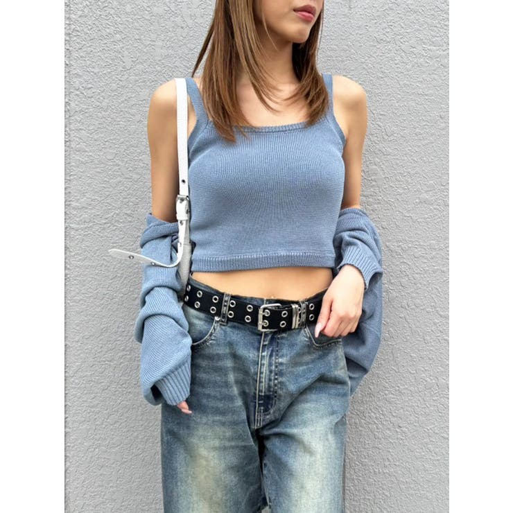 extreme cashmere Love ニット★キャミトップス extreme cashmere Love ニット☆キャミトップス