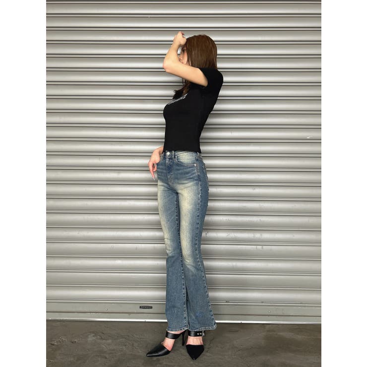 ラインストーンロゴTシャツ | EGOIST | 詳細画像15 