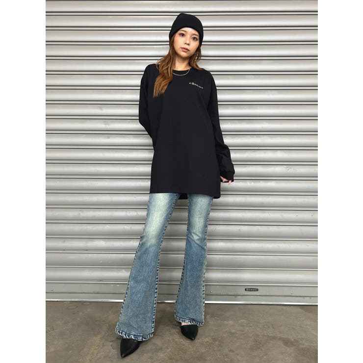 ラインストーンロゴユニセックスロンT | EGOIST | 詳細画像12 