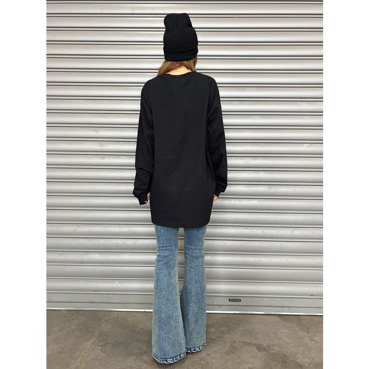 ラインストーンロゴユニセックスロンT | EGOIST | 詳細画像17 