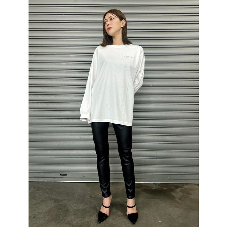 ラインストーンロゴユニセックスロンT | EGOIST | 詳細画像19 