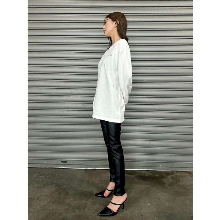 ラインストーンロゴユニセックスロンT | EGOIST | 詳細画像20 