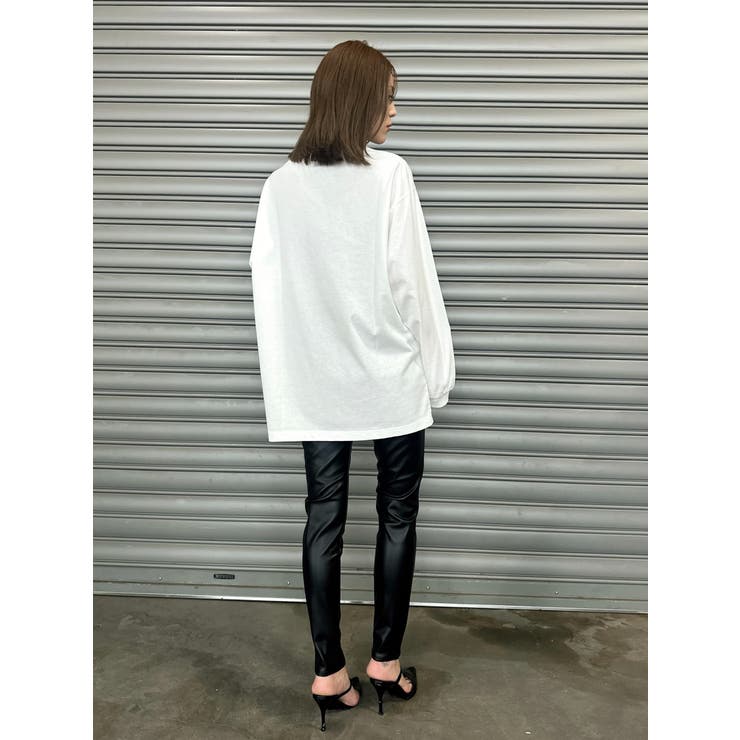 ラインストーンロゴユニセックスロンT | EGOIST | 詳細画像21 