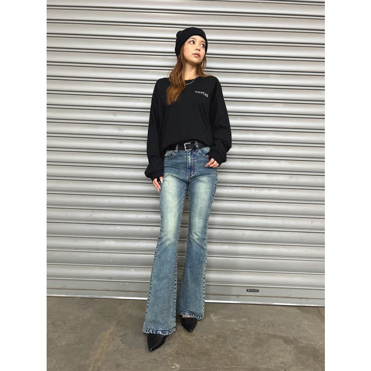 ラインストーンロゴユニセックスロンT | EGOIST | 詳細画像29 