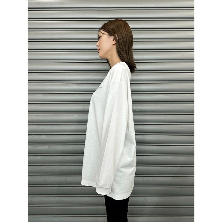 ラインストーンロゴユニセックスロンT | EGOIST | 詳細画像33 