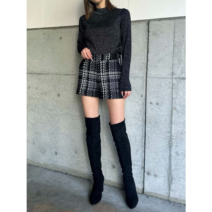 ラメボトルネックニットトップス | EGOIST | 詳細画像12 