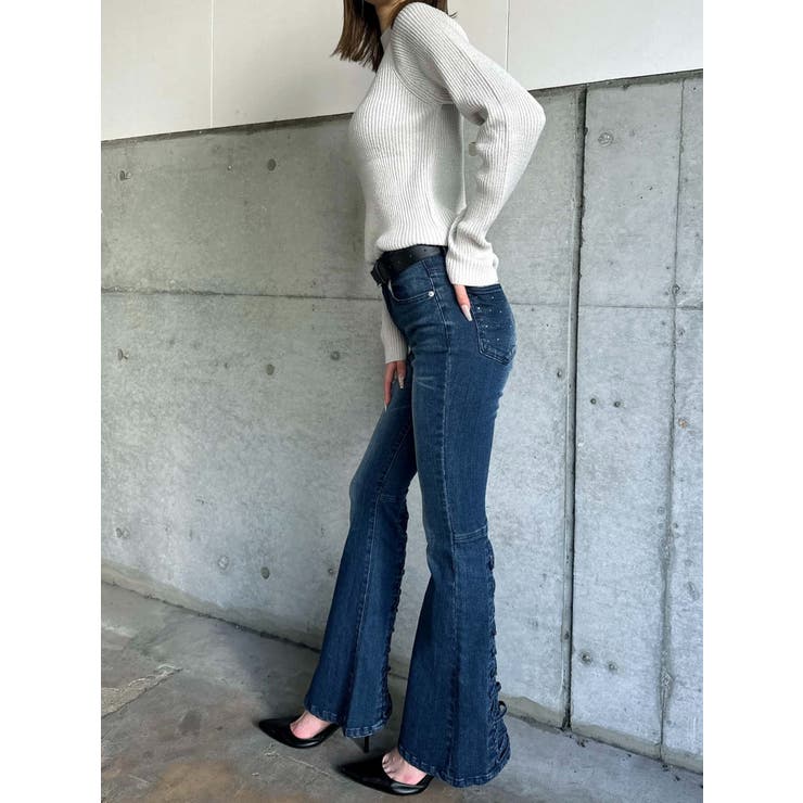 ラメボトルネックニットトップス | EGOIST | 詳細画像23 