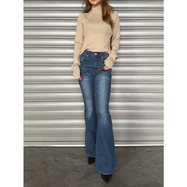 ラメボトルネックニットトップス | EGOIST | 詳細画像25 