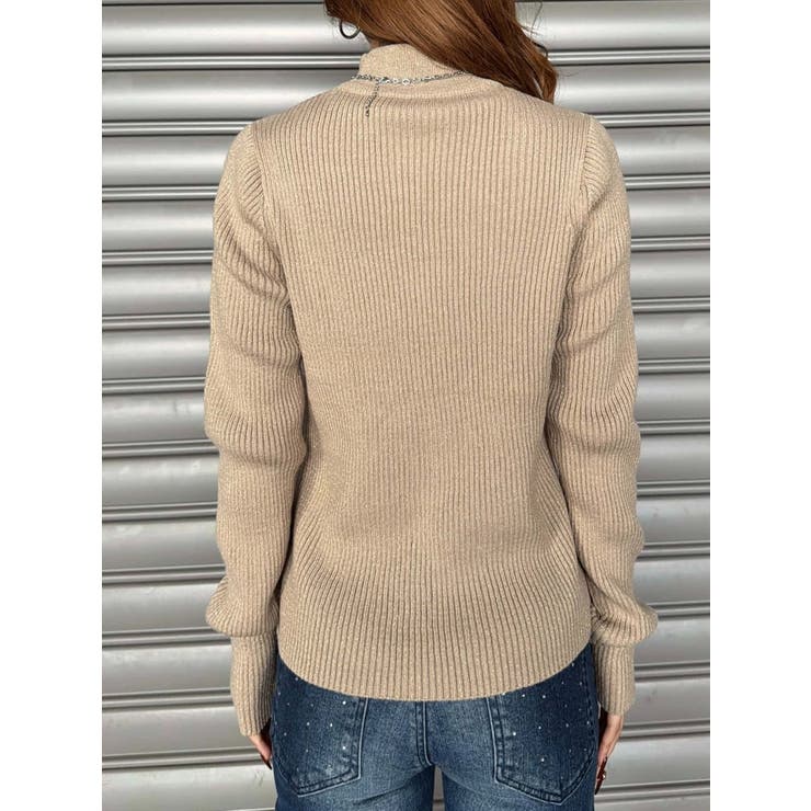 ラメボトルネックニットトップス | EGOIST | 詳細画像29 