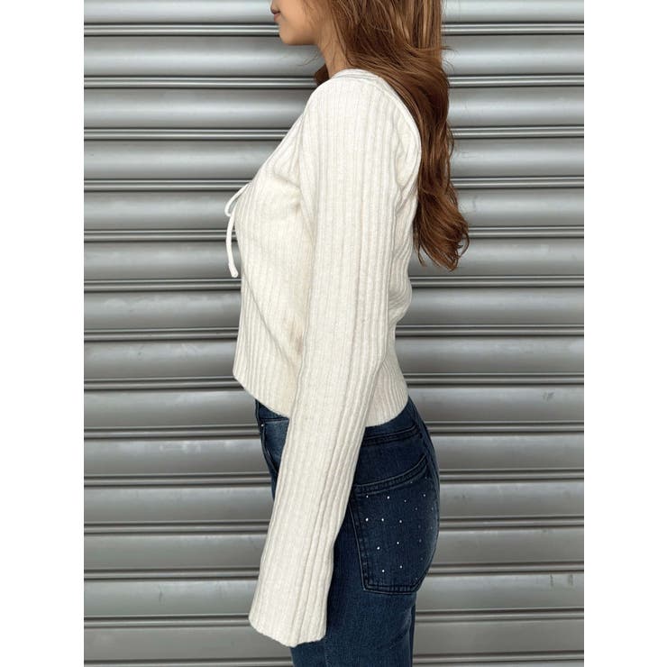 キャミ付レースUPニットトップス | EGOIST | 詳細画像16 