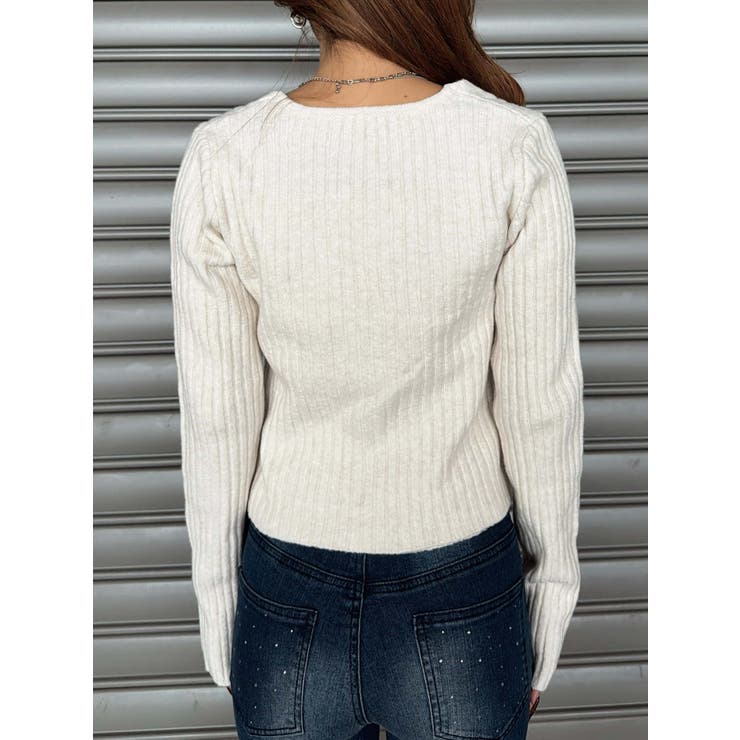 キャミ付レースUPニットトップス | EGOIST | 詳細画像17 