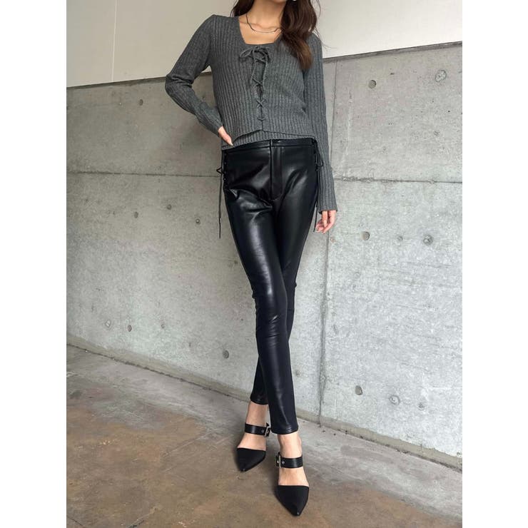 キャミ付レースUPニットトップス | EGOIST | 詳細画像20 