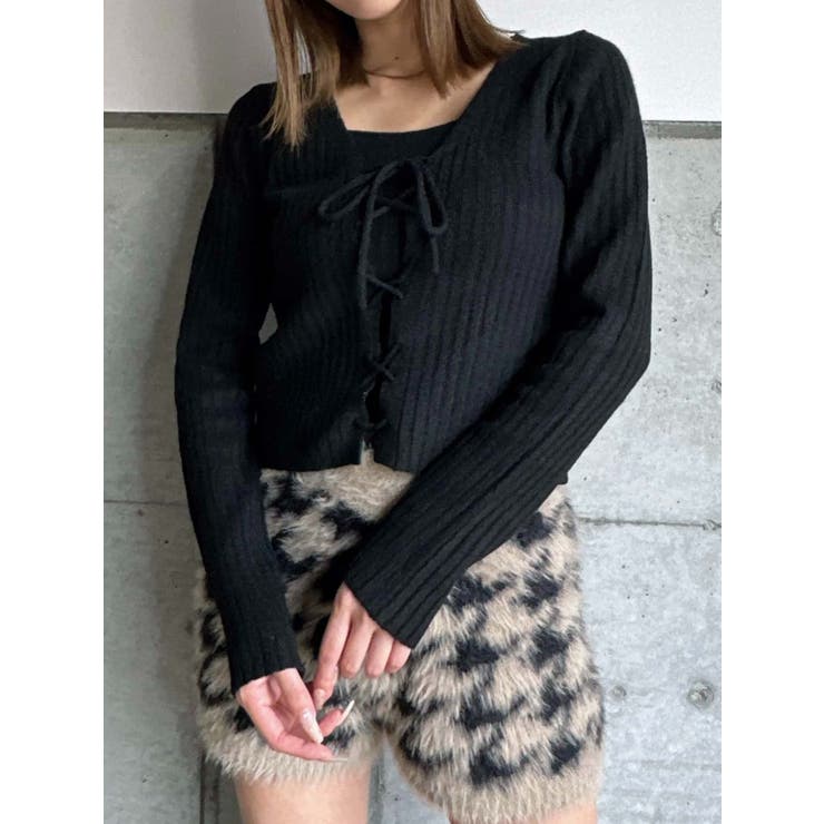 キャミ付レースUPニットトップス | EGOIST | 詳細画像7 