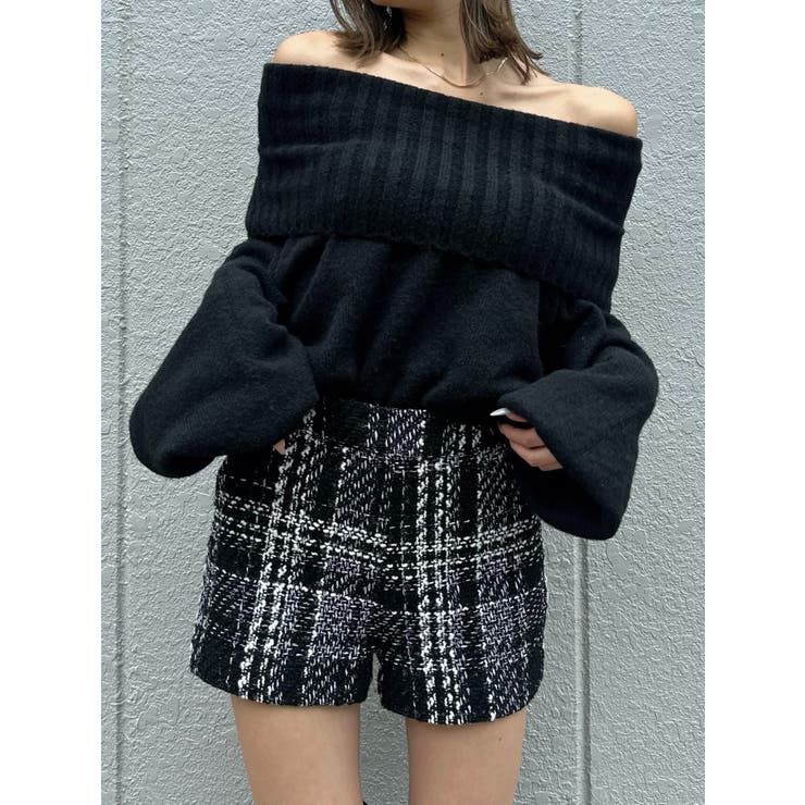 ラメツイードショートパンツ | EGOIST | 詳細画像4 