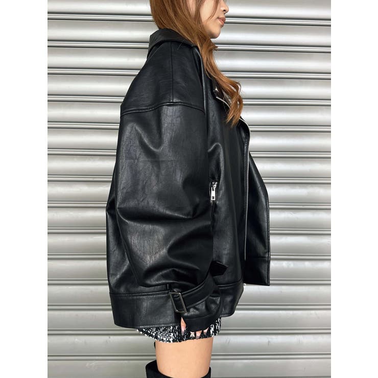 Backタックライダースジャケット | EGOIST | 詳細画像12 