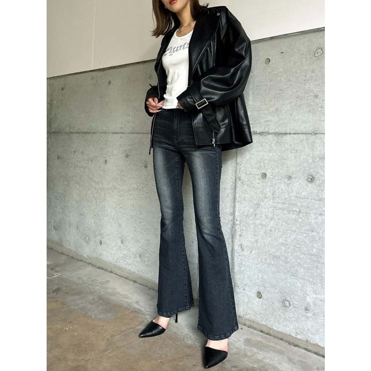 Backタックライダースジャケット | EGOIST | 詳細画像15 