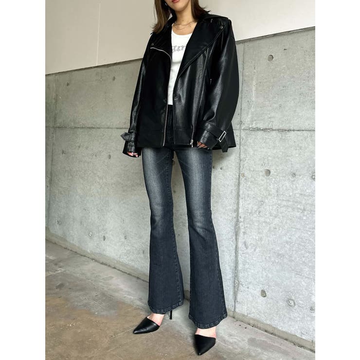 Backタックライダースジャケット | EGOIST | 詳細画像16 