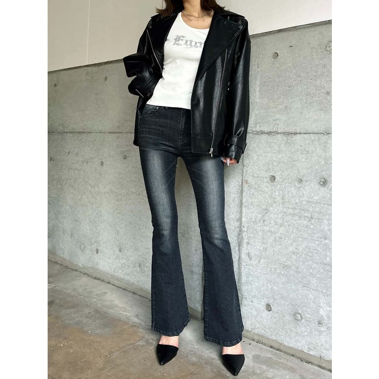 Backタックライダースジャケット | EGOIST | 詳細画像17 