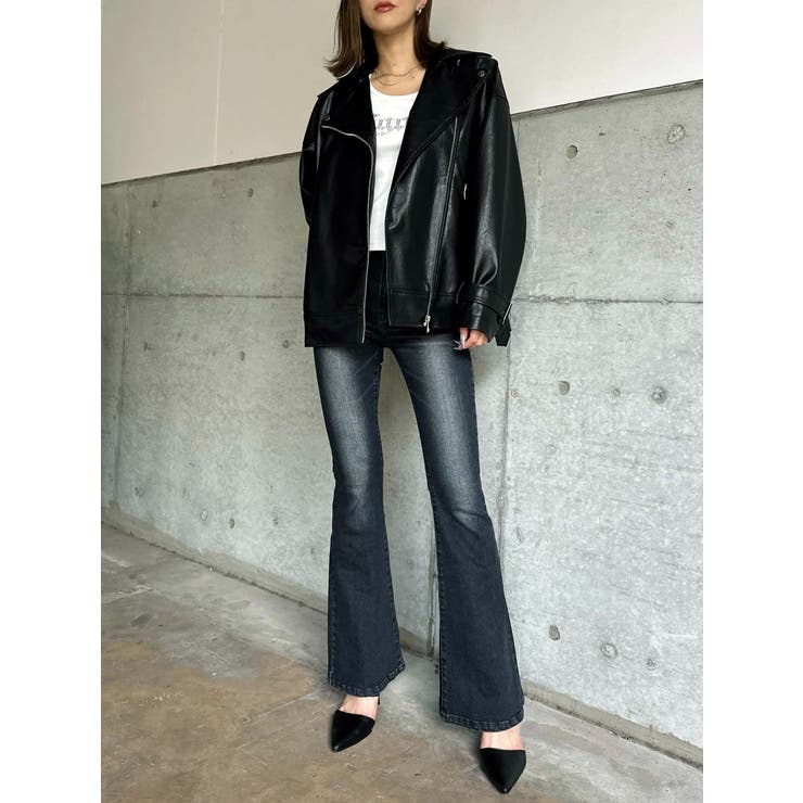 Backタックライダースジャケット | EGOIST | 詳細画像18 