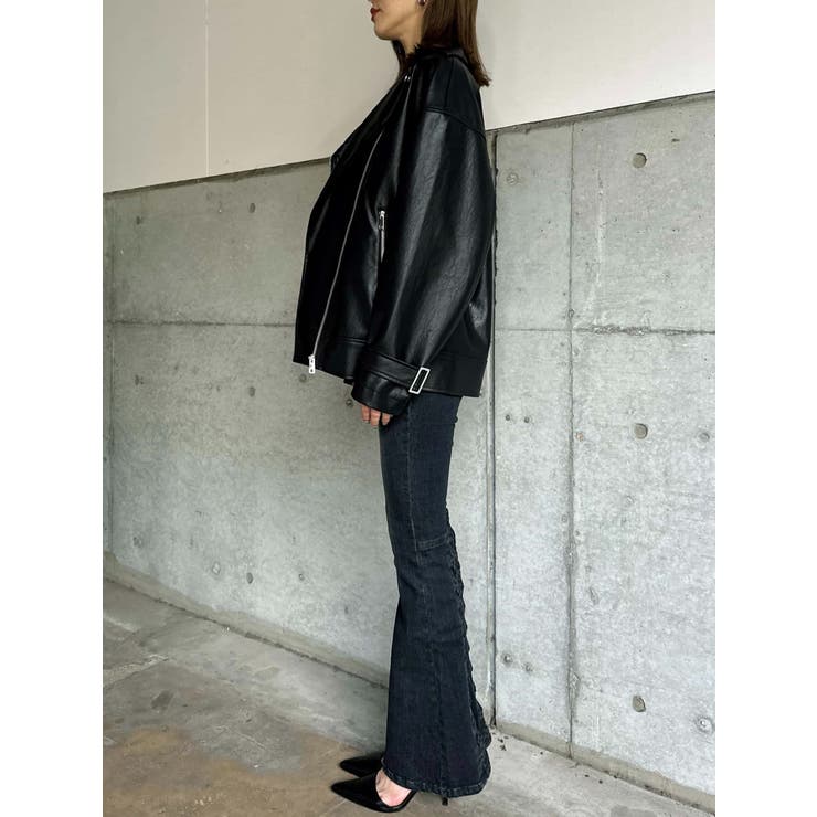 Backタックライダースジャケット | EGOIST | 詳細画像20 