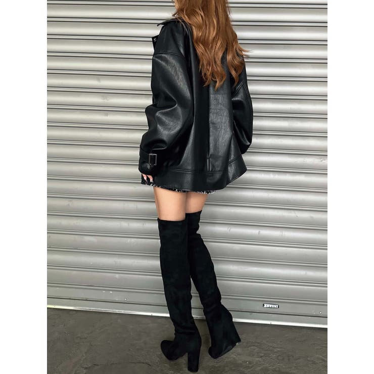 Backタックライダースジャケット | EGOIST | 詳細画像24 