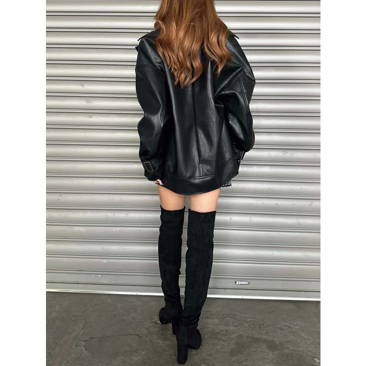 Backタックライダースジャケット | EGOIST | 詳細画像26 