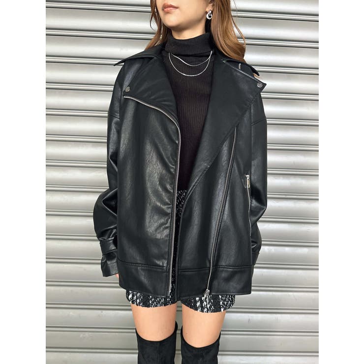 Backタックライダースジャケット | EGOIST | 詳細画像27 