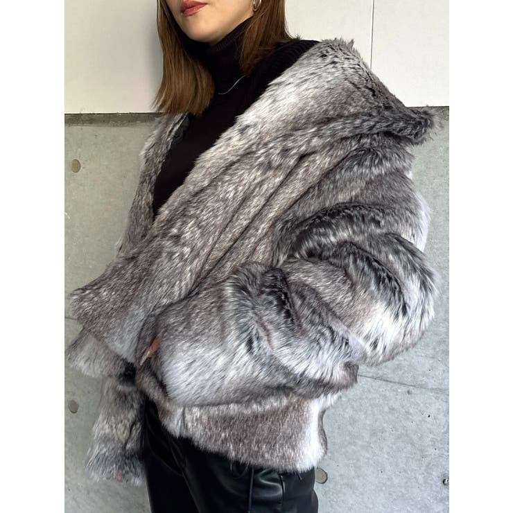 ニュアンスカラーファーコート | EGOIST | 詳細画像11 