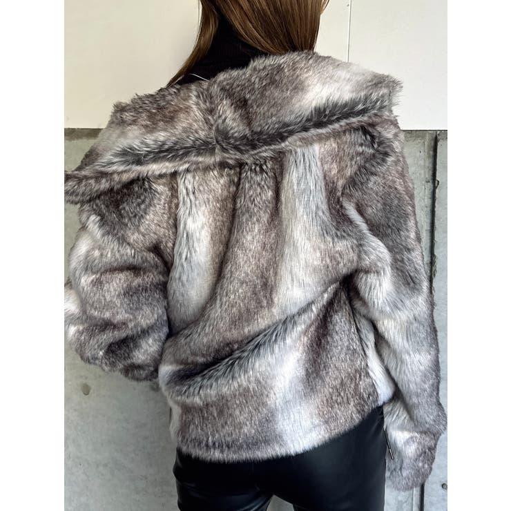 ニュアンスカラーファーコート | EGOIST | 詳細画像13 