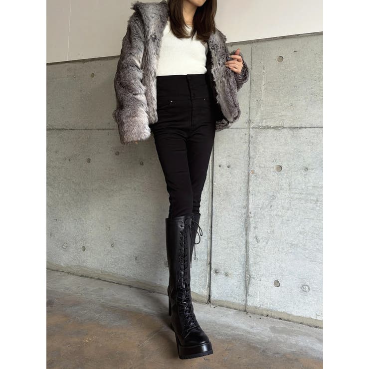 ニュアンスカラーファーコート | EGOIST | 詳細画像14 