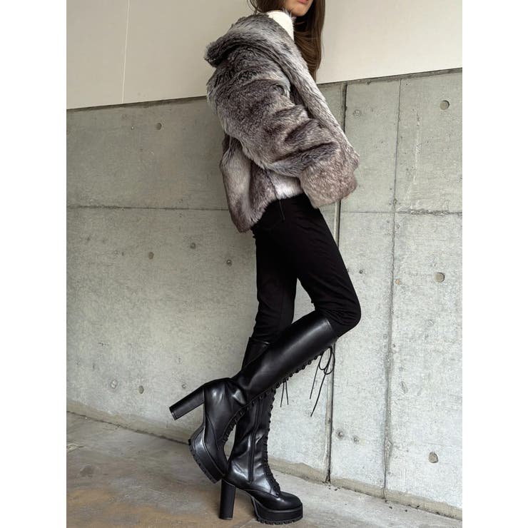 ニュアンスカラーファーコート | EGOIST | 詳細画像16 