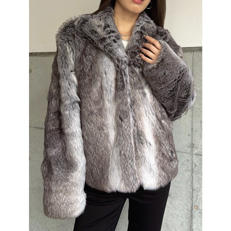 ニュアンスカラーファーコート | EGOIST | 詳細画像23 