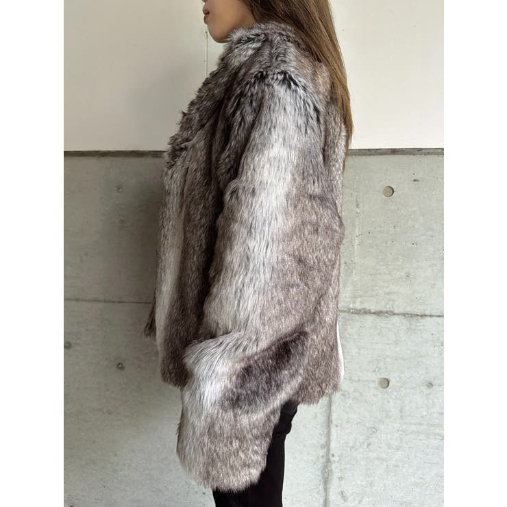 ニュアンスカラーファーコート | EGOIST | 詳細画像25 