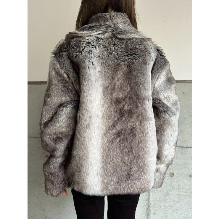 ニュアンスカラーファーコート | EGOIST | 詳細画像26 