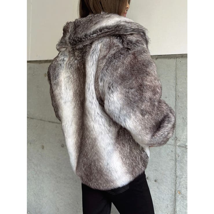 ニュアンスカラーファーコート | EGOIST | 詳細画像5 