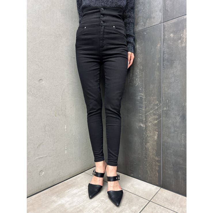 Backクロスハイウエストスキニーパンツ | EGOIST | 詳細画像10 