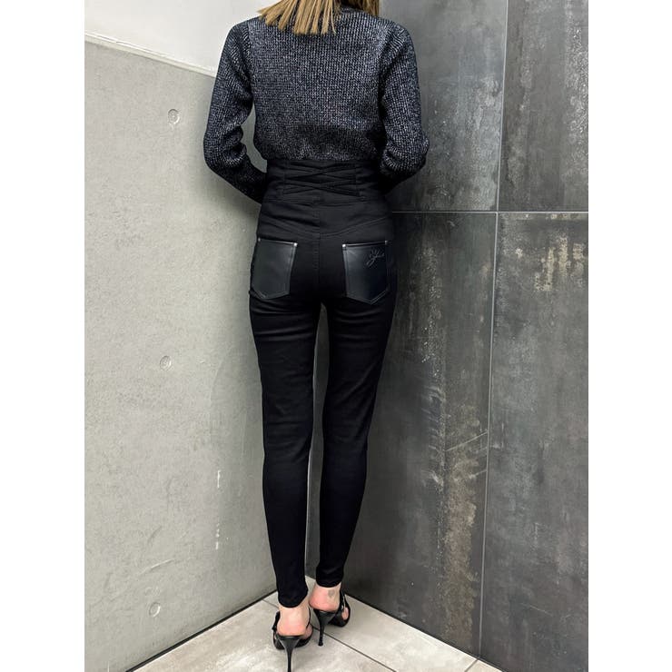 Backクロスハイウエストスキニーパンツ | EGOIST | 詳細画像9 