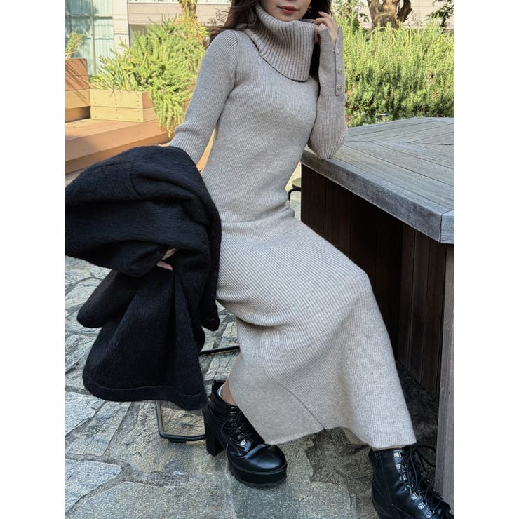 2WAYロングニットワンピース | EGOIST | 詳細画像12 