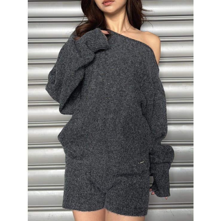 プレート付ラメニットショートパンツ | EGOIST | 詳細画像11 