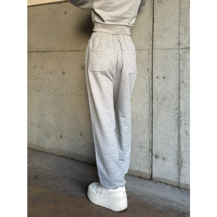 裾ロゴラメ裏毛パンツ | EGOIST | 詳細画像5 