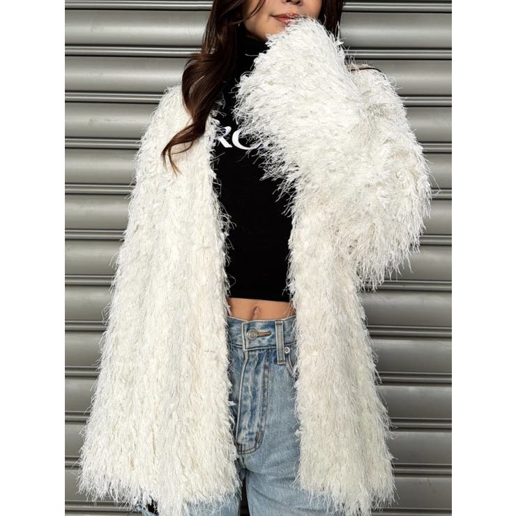 WHITE | ライトフェザーカーディガン | EGOIST