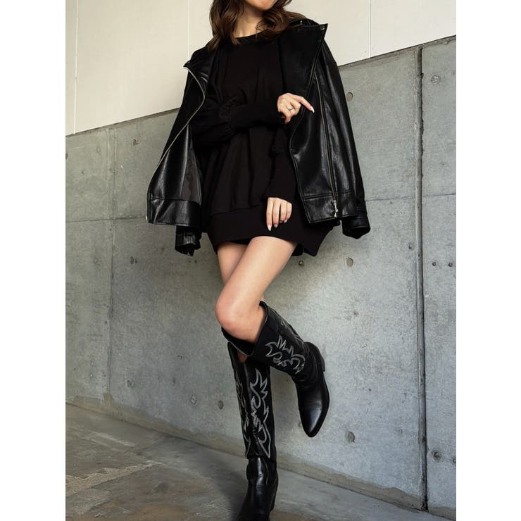 オープンショルダー裏毛トップス | EGOIST | 詳細画像13 