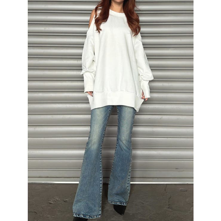 オープンショルダー裏毛トップス | EGOIST | 詳細画像15 