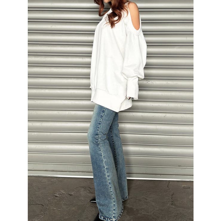 オープンショルダー裏毛トップス | EGOIST | 詳細画像16 