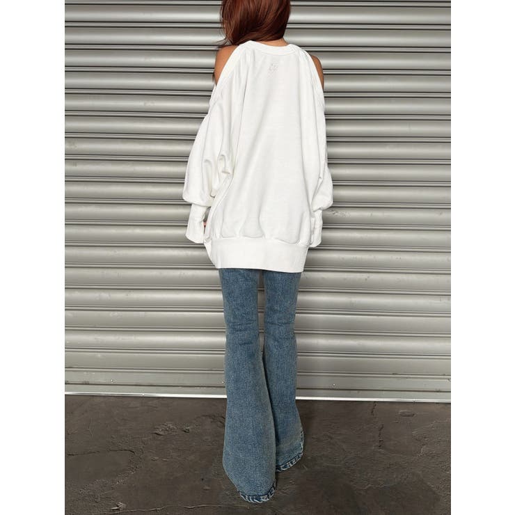 オープンショルダー裏毛トップス | EGOIST | 詳細画像17 