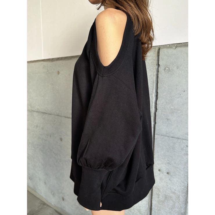 オープンショルダー裏毛トップス | EGOIST | 詳細画像25 